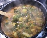 Une image de l'étape 23 de Soupe anti gaspi au chou, poireaux, navets, pommes de terre, tomate au lard.