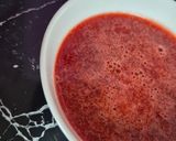 Une image de l'étape 3 de Coulis de fraises.