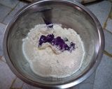 Foto langkah ke 4 dari resep Roti Sobek Ubi Ungu Kukus.