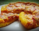Foto langkah ke 12 dari resep Pizza Teflon Labu Kuning.