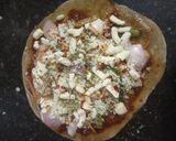 বাজরা আটাও ময়দার সুস্বাদু পিৎজা(bajra o atta diye mojadar o suswadu pizza recipe in Bengali)) রেসিপির ধাপ 8 ছবি