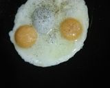 A picture of step 2 of Zucchini noodles with egg# unique noodles recipe.