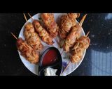 A picture of step 4 of Noodles wrapped chicken.
