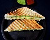 A picture of step 6 of Ghughra Sandwich.