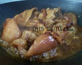 Hình bước làm 2 của món Phá lấu tai mũi heo