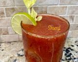 A picture of step 9 of Virgin Mary (non-alcoholic)!.