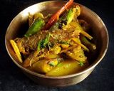 আলু পটল দিয়ে চুনোপুঁটি মাছ(aloo potol die chunoputi mach recipe) রেসিপির ধাপ 3 ছবি