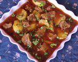 A picture of step 8 of Apple Gourd With Beef (tinda gosht).