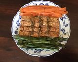 A picture of step 3 of California Farm Tofu Scallion Egg Rolls.