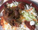 A picture of step 5 of Rice and stew with pepper chicken.