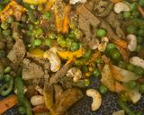 A picture of step 8 of Veg biryani.