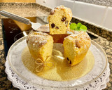 Foto del paso 13 de la receta: Pastel con glaseado “crema de almendras” (Cake with “almond cream” icing)