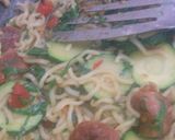 A picture of step 9 of Stir fry sausage Noodles.