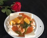 Foto langkah ke 5 dari resep Ayam Tahu Kukus Sauce Asam Manis Pedas Diet.