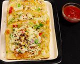 वेज चीज़ सूजी टोस्ट(veg cheese suji toast recipe in Hindi) रेसिपी चरण 5 फोटो