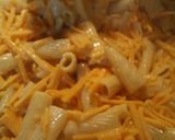 A picture of step 6 of Easter Mac and Cheese.