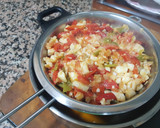 Foto del paso 5 de la receta: Empanada de bacalao con pisto de verduras