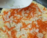 A picture of step 3 of My Chicken Omelette 😁.