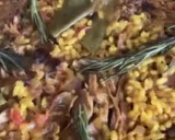 Foto del paso 21 de la receta: Arroz en paella 🥘 o sartén, con paletilla de cordero