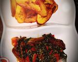 A picture of step 1 of Fried Plantain.