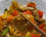 A picture of step 5 of Eggs and Pepper Stir Fry.