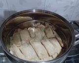 Foto langkah ke 4 dari resep Dimsum Ayam Udang Kulit Kembang Tahu.