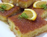 صورة لخطوة 7 من وصفة بسبوسة بالبرتقال وجوز الهند 🍊🍊🥥🥥