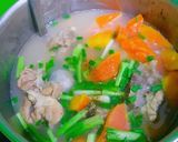 Hình bước làm 2 của món Canh sườn già heo hầm đu đủ