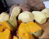 Foto del paso 1 de la receta: Puré de zapallo y papa