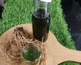 A picture of step 3 of Homemade khus syrup.