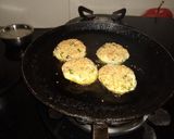 A picture of step 8 of Suji potato cutlet.