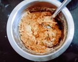 A picture of step 2 of Healthy nutritious whole wheat flour and makki flour vegetable pancake.
