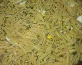 Foto del paso 3 de la receta: Fideos al pesto bien bandereño