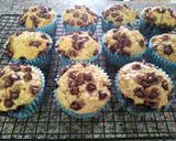 รูปขั้นตอนการทำที่ 7 ของ Healthy Banana Choc-chip Oat Muffins | มัฟฟินกล้วยช็อกชิพโอ๊ต