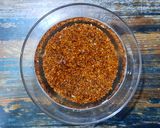 A picture of step 1 of Bhopali Red Rice Chicken Biryani.