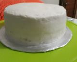 Foto langkah ke 9 dari resep Lime cake with blueberry custard filling.