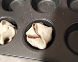 Foto del passaggio 2 della ricetta Muffin sfoglia alla Nutella