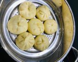 Hình bước làm 5 của món Bánh bao kim sa trứng muối