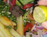 A picture of step 5 of Crispy Egg Fresh Salad 🥗🥗😋😋.
