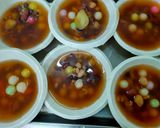 八寶彩色湯圓甜湯：的食譜步驟3照片