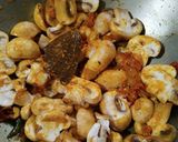A picture of step 6 of Vitamin D rich Masala Mushroom.