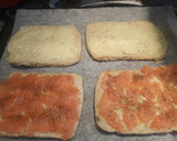 Foto del paso 7 de la receta: Focaccia rellena de queso y salmón ahumado