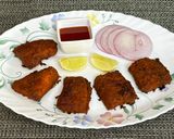 A picture of step 12 of Baked Spicy Basa Fish Fillets in Gas Oven Tandoor.