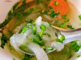 Bánh canh hẹ chả cá