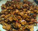 A picture of step 4 of Ivy gourd fry.
