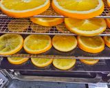 A picture of step 4 of Candied Orange Slices🍊🍊.