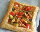 Foto del paso 3 de la receta: Dorada con verduras en hojaldre