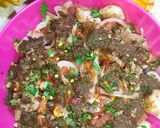 A picture of step 9 of Aloo Chana Chaat.