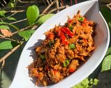 Foto langkah ke 5 dari resep Ikan Tongkol Suwir Simple.