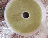 Foto langkah ke 3 dari resep Puding tape ketan hijau.